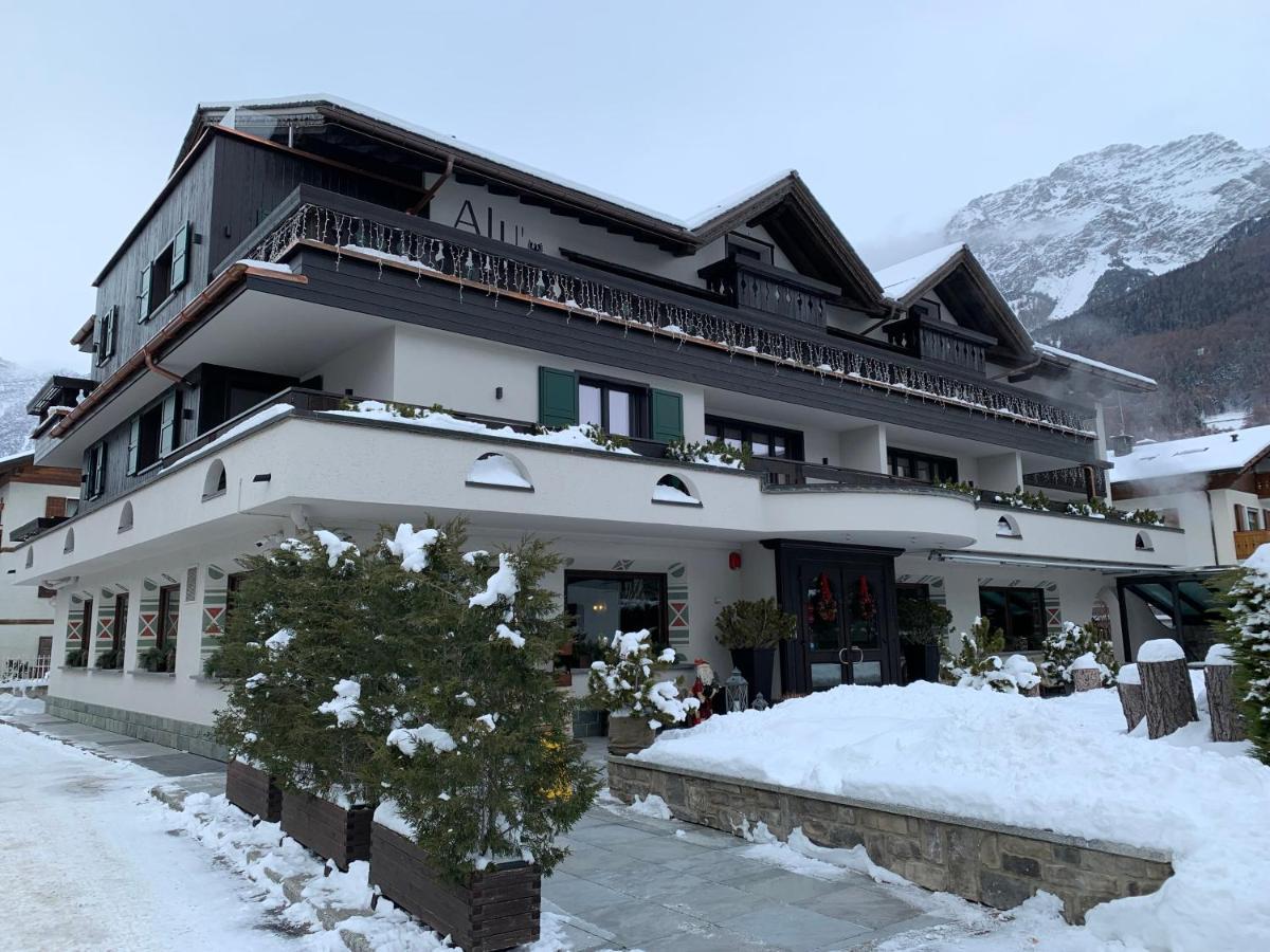 Hotel Alu Mountain Design Bormio Exterior foto